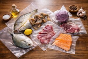 вакуумные пакеты для хранения продуктов