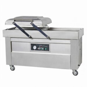 Напольная двухкамерная вакуум-упаковочная машина DZ-600/2SB SS